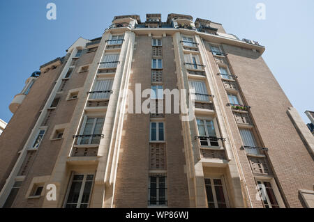 Paris, Architektur, Hector Guimard, Villa Flore, 120 Avenue Mozart, 1924-1927 Stockfoto