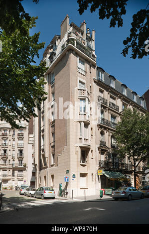 Paris, Architektur, Hector Guimard, Villa Flore, 120 Avenue Mozart, 1924-1927 Stockfoto