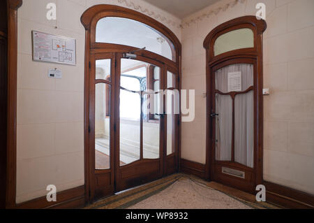 Paris, Architektur, Hector Guimard, Immeuble Tremois, 11, Rue Francois Millet 1909 Stockfoto