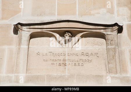 Paris, Architektur, Hector Guimard, Ensemble 17,19,21 Rue La Fontaine, 8,10 Rue Agar, 43 Rue Gros, 1910-1912 Stockfoto