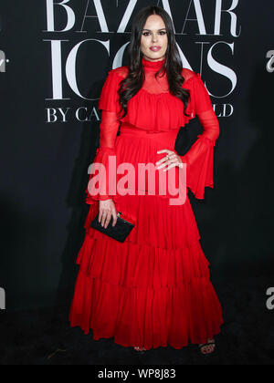 New York City, USA. 06 Sep, 2019. MANHATTAN, NEW YORK CITY, NEW YORK, USA - SEPTEMBER 06: Atlanta Noo Taylor (Atlanta de Cadenet) kommt an der 2019 Harper's Bazaar Feier"-Symbole von Carine Roitfeld' an der Plaza Hotel am September 6, 2019 in Manhattan, New York City, New York, United States. (Foto von Xavier Collin/Image Press Agency) Quelle: Bild Presse Agentur/Alamy leben Nachrichten Stockfoto