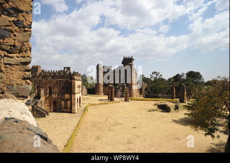 Festung Fasil Ghebbi Stockfoto