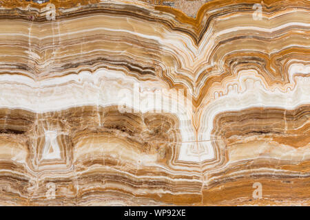 Onys Marmor, Onyx Dekorative Stein Textur, Naturstein Muster Stockfoto