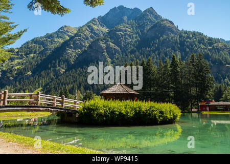 See Gover, Gaby, Aosta, Aostatal, Italien Stockfoto
