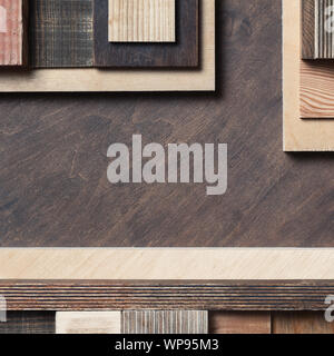 Abstrakte schrott Holz Hintergrund Stockfoto