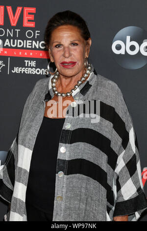 Ein Abend mit Jimmy Kimmel im Roosevelt Hotel am 7. August 2019 in Los Angeles, CA bietet: Laine Kazan Wo: Los Angeles, Kalifornien, Vereinigte Staaten, wenn: 7. Aug. 2019 Credit: Nicky Nelson/WENN.com Stockfoto