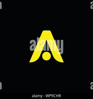 Kreative Innovative Initial logo AA A. minimalen Luxus Monogramm. Professionelles Design. Premium Business Schriftbild. Alphabet Symbol. Stock Vektor