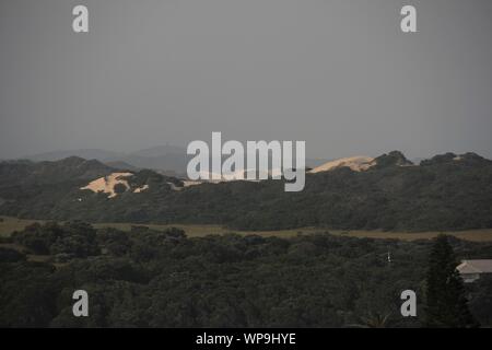 Sanddünen im Osten von Kenton-on-Sea, Eastern Cape, Südafrika Stockfoto