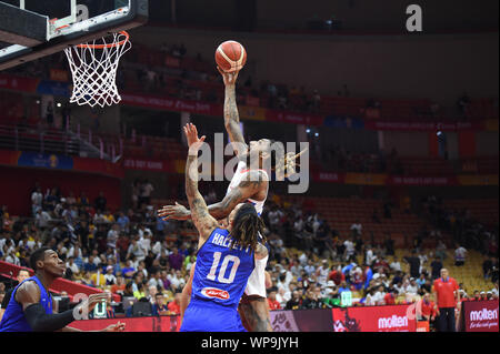 Wuhan (Cina), Italien, 08. September 2019, RENALDO BALKMAN während China Basketball WM 2019 - Porto Rico Vs Italien - Italien Basketball Nationalmannschaft - Kreditkarten: LPS/Massimo Matta/Alamy leben Nachrichten Stockfoto