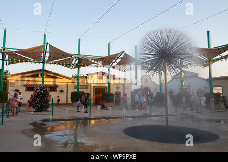 Messe von Málaga 2019. Andalusien, Spanien. Stockfoto