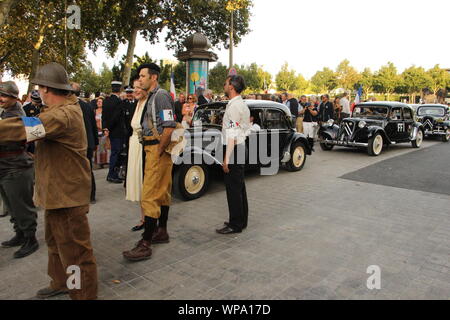 Freitag, 6. September 2019, zum 75. Jahrestag der Befreiung von Niort Stockfoto