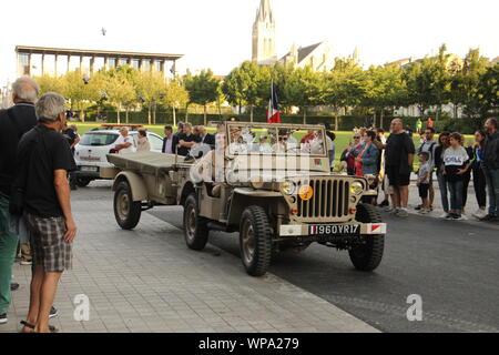 Freitag, 6. September 2019, zum 75. Jahrestag der Befreiung von Niort Stockfoto