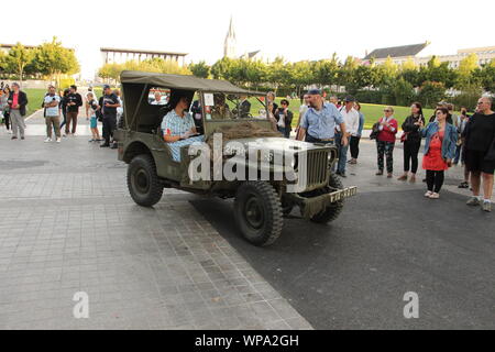 Freitag, 6. September 2019, zum 75. Jahrestag der Befreiung von Niort Stockfoto
