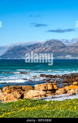 Muizenberg, Cape Peninsula, Cape Town, Western Cape, Südafrika Stockfoto