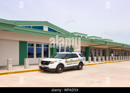 Key West, Florida - April 5, 2019: Terminal von Key West Airport (EYW) in den Vereinigten Staaten. Stockfoto