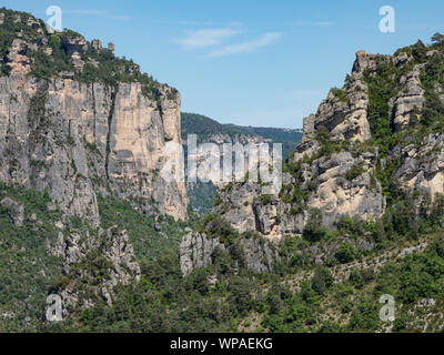 Tarn Schlucht Cevennen Frankreich Stockfoto