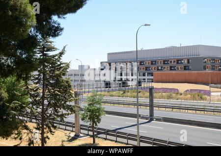 Madrid, Spanien - 10. Juli 2019: Krankenhaus der Universität von Navarra in Madrid, die Hauptstadt Spaniens. Stockfoto