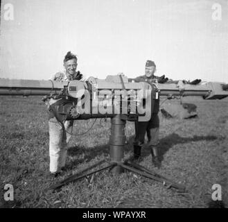 Wehrmacht Luftwaffe Entfernungsmesser Em4m R(H) 36 - Deutsche Luftwaffe Entfernungsmesser Stockfoto