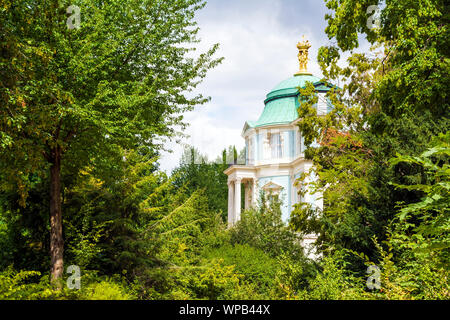 Blick auf das Schloss Belvedere im Garten des Schloss Charlottenburg in Berlin, Deutschland. Stockfoto