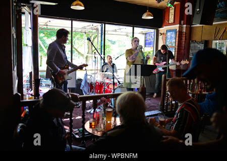 Blues Bar Harrogate Yorkshire England Großbritannien Stockfoto