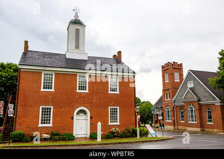 Uns Post, Alte Union County Courthouse, 220 Vine Street, New Berlin, Pennsylvania Stockfoto