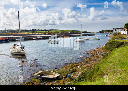 Der historische Hafen von Hayle Cornwall England UK Europa Stockfoto