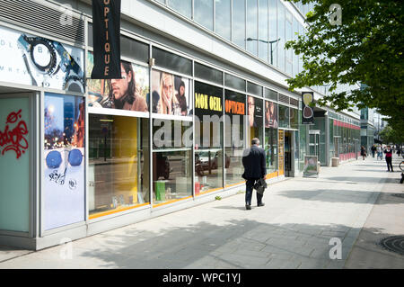 Paris, Stadtentwicklungsgebiet Rive Gauche, Avenue de France - Paris, Stadt Entwicklung Projekt Rive Gauche, Avenue de France Stockfoto