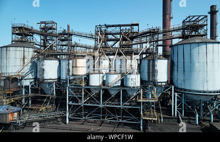 Hamilton industrielle Bereiche Stockfoto