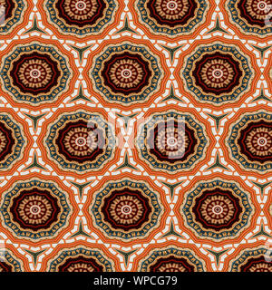 Interessante Formen schaffen eine schöne, symmetrisches Design Pattern, die nahtlos gefliest werden kann Stockfoto