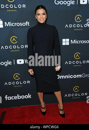 September 2019, Los Angeles, Kalifornien, USA: 08. September 2019 – Los Angeles, Kalifornien – Eva Longoria. 13. Jährliche ADCOLOR Awards im JW Marriott Los Angeles L.A. Live. Foto: Birdie Thompson/AdMedia Stockfoto