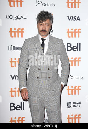 Toronto | Kanada. 8. Sep 2019. TORONTO, ONTARIO - SEPTEMBER 08: Taika Waititi besucht die "Jojo Kaninchen 'Premiere während der 2019 Toronto International Film Festival im Princess of Wales Theatre am September 08, 2019 in Toronto, Kanada. Foto: imageSPACE/MediaPunch Credit: MediaPunch Inc/Alamy leben Nachrichten Stockfoto