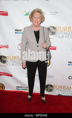 Burbank, CA. 8. Sep 2019. Barbara Marshall, an der 11. jährlichen Burbank International Film Festival schließen Nacht in Los Angeles Marriott Burbank Airport in Burbank, Kalifornien am 8. September 2019. Credit: Faye Sadou/Medien Punch/Alamy leben Nachrichten Stockfoto