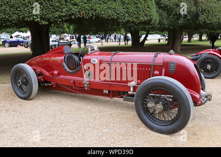 Bentley 4,5 Liter Einsitzer Gebläse Nr. 1 (1929), Concours von Eleganz 2019, Hampton Court Palace, East Molesey, Surrey, England, UK, Europa Stockfoto
