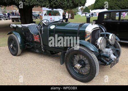 Bentley 4,5 Liter Gebläse' Team Auto' (1929), Concours von Eleganz 2019, Hampton Court Palace, East Molesey, Surrey, England, Großbritannien, Großbritannien, Europa Stockfoto