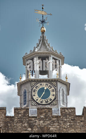 Stolz in Kent's letzten mittelalterlichen Deer Park, Knole durch Abgabe der Sackville Familie, die hier noch heute leben. Stockfoto