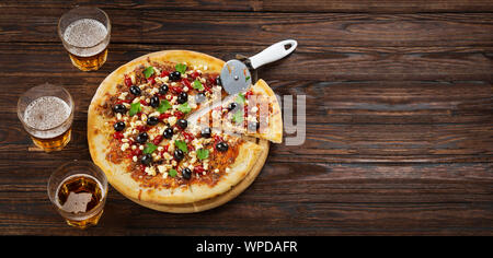 Timber Creek, North Beach, Chicago Il, San Francisco, Brauen, Pubs, Austin, Handwerk Bier, Shakey's Pizza, Haus, tippen Sie auf Stockfoto