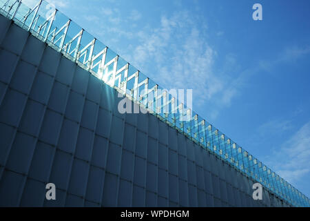 Moderne Architektur geometrische Detail. Abstrakte Architektur Hintergrund. Stockfoto