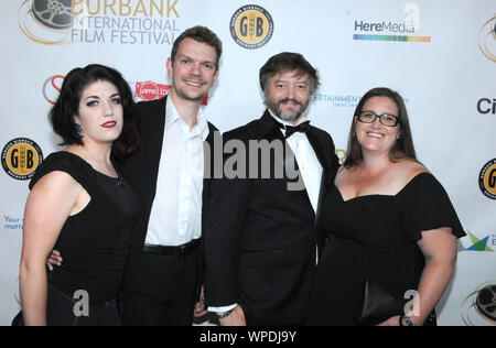 Burbank, Kalifornien, USA, 8.September 2019 Gäste besuchen Schließen Nacht von Burbank International Film Festival am 8. September 2019 in Los Angeles Marriott Burbank Airport Hotel & Convention Center in Burbank, Kalifornien, USA. Foto von Barry King/Alamy leben Nachrichten Stockfoto