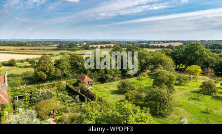 Sissinghurst Castle & Gardens, Kent, Großbritannien Stockfoto