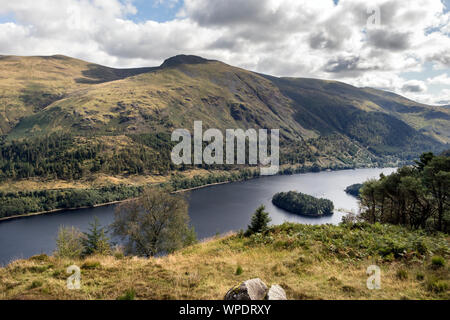 Braun Crag von Fisher Crag, Lake District, Cumbria, Großbritannien Stockfoto