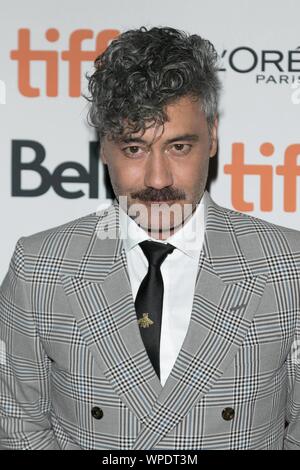 Regisseur Taika Waititi besucht die Premiere von "Jojo Kaninchen' während der 44Th Toronto International Film Festival, tiff, an der Prinzessin von Wales Theatre in Toronto, Kanada, am 08. September 2019. | Verwendung weltweit Stockfoto