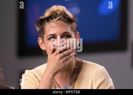 Kristen Stewart nimmt an der Pressekonferenz der 'Aeronauts' während der 44Th Toronto International Film Festival, tiff, in Toronto, Kanada, am 08. September 2019. | Verwendung weltweit Stockfoto