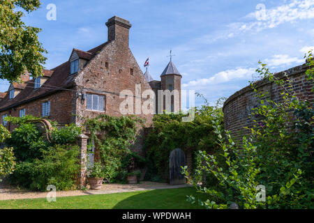 Sissinghurst Castle & Gardens, Kent, Großbritannien Stockfoto