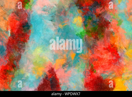 Abstrakte aquarell Textur Hintergrund. Ölmalerei Stil Stockfoto