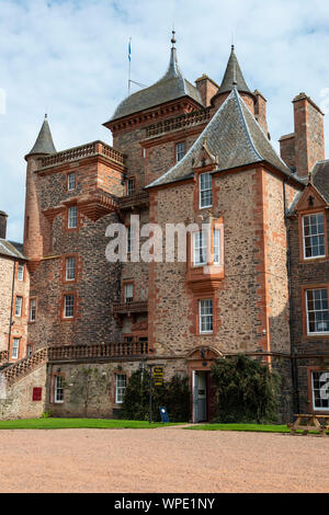 Thirlestane Castle in der Nähe von Lauder, Scottish Borders, Schottland, Großbritannien Stockfoto