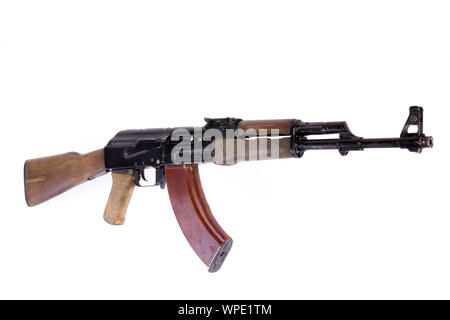 AK-47 Der avtomat Kalashnikova mit Gas betrieben, 7,62 × 39 mm Sturmgewehr Stockfoto