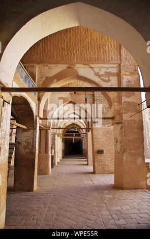 Nain/Iran - 02 Okt 2012: Die alte Moschee in Nain Stadt, Iran Stockfoto