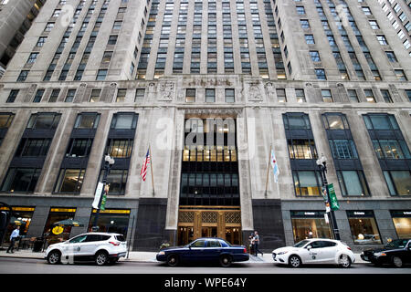 Eine lasalle street Gebäude Chicago Illinois USA Stockfoto