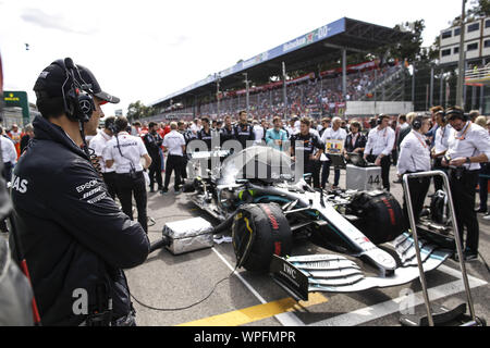 Motorsport: FIA Formel Eins-Weltmeisterschaft 2019, Grand Prix von Italien, Esteban Ocon (FRA, MERCEDES AMG PETRONAS Motorsport), Stockfoto