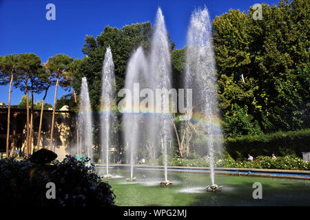 Isfahan/Iran - 03 Okt 2012: Hasht Behesht Palace in Isfahan, Iran Stockfoto